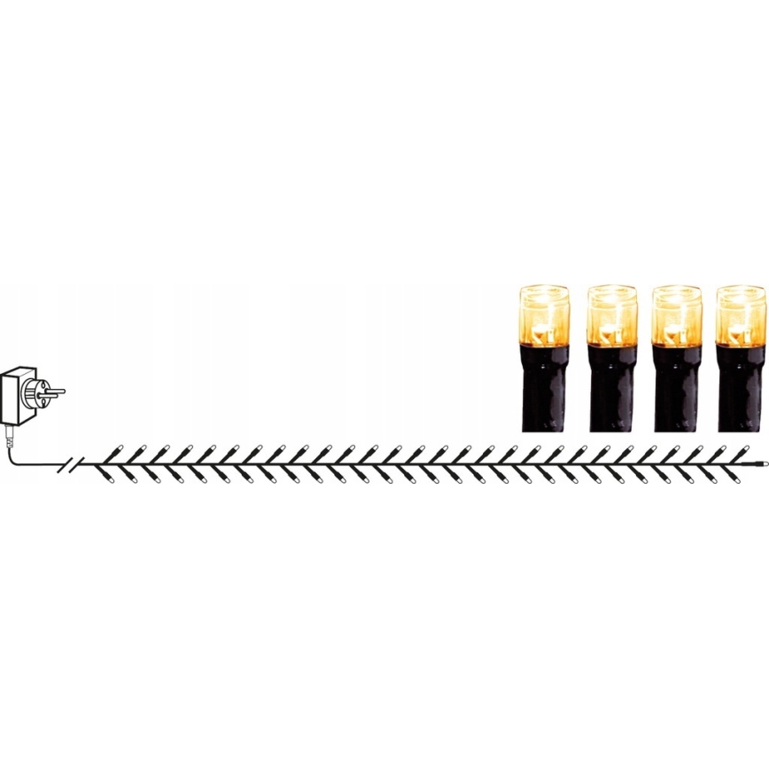 Eglo - LED Venkovní  řetěz 1200xLED 29m IP44 teplá bílá