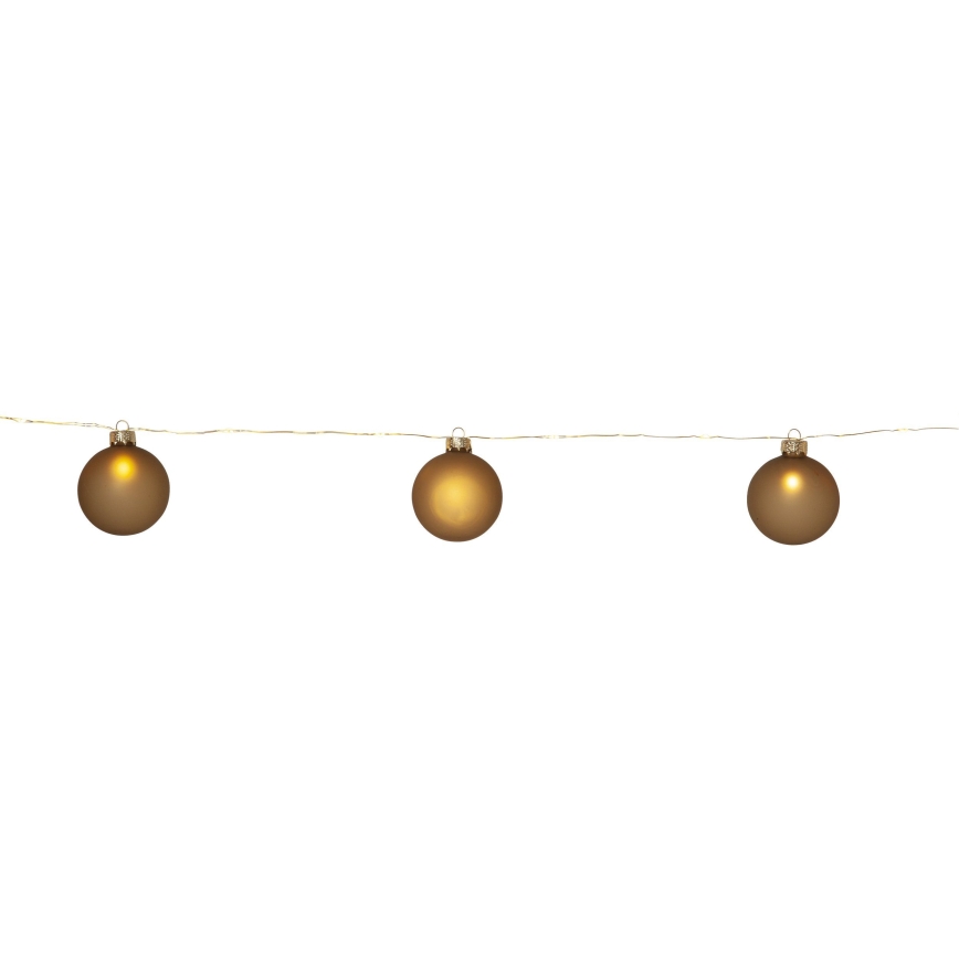 Eglo 411557 -  řetěz BLISS 22xLED/3xAA 2,6m teplá bílá