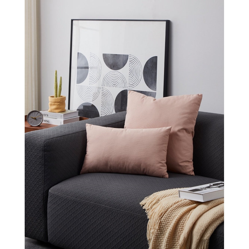 Eglo 420034 - Dekorační polštář ILES 30x50 cm růžová