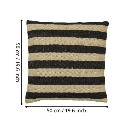 Eglo 420045 - Dekorační polštář CHEVERY 50x50 cm hnědá