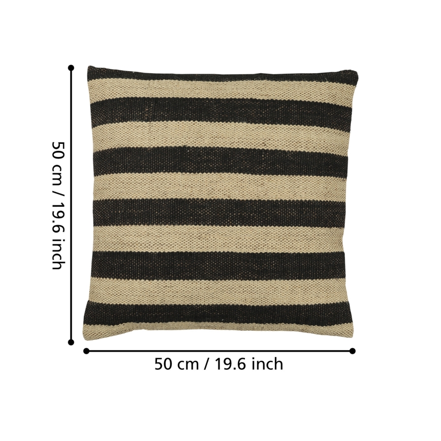 Eglo 420045 - Dekorační polštář CHEVERY 50x50 cm hnědá