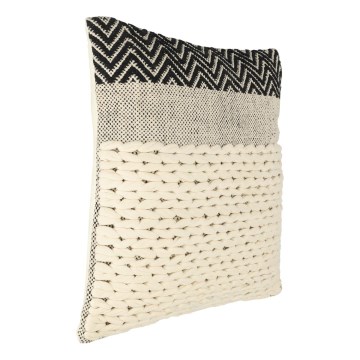Eglo 420049 - Dekorační polštář CHEVERY 50x50 cm krémová/černá