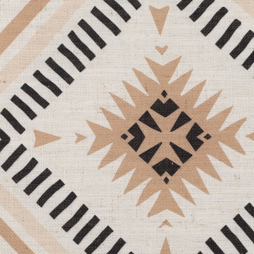 Eglo 420079 - Dekorační polštář CHEVERY 45x45 cm béžová/černá