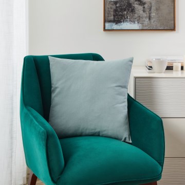 Eglo 420088 - Dekorační polštář ILES 50x50 cm zelená