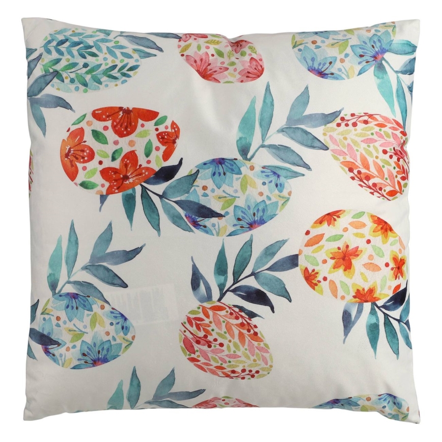 Eglo 420101 - Dekorační polštář GEBENG 45x45 cm modrá/červená