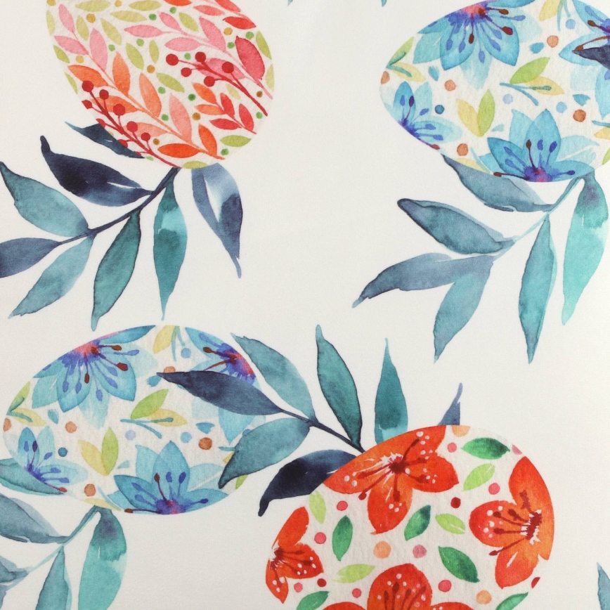 Eglo 420101 - Dekorační polštář GEBENG 45x45 cm modrá/červená