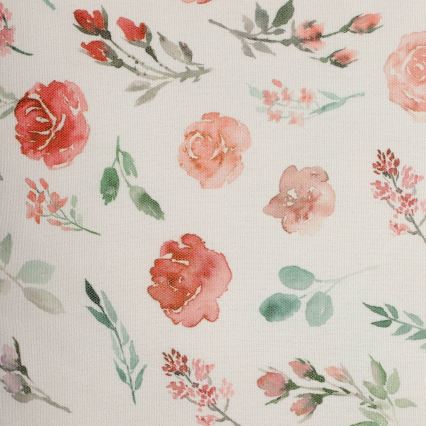 Eglo 420102 - Dekorační polštář GEBENG 45x45 cm bílá/růžová