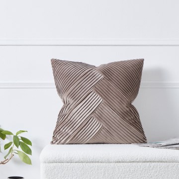 Eglo 420266 - Dekorační polštář SHOURA 45x45 cm hnědá