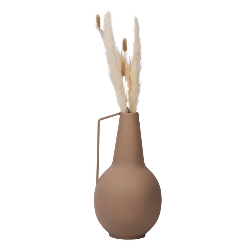 Eglo - Kovová váza 39x21 cm hnědá