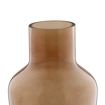 Eglo 421221 - Skleněná váza SIRANANA 22x14,5 cm hnědá/kouřová