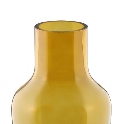 Eglo 421223 - Skleněná váza SIRANANA 25x13,3 cm žlutá/kouřová