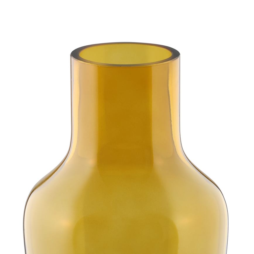 Eglo 421223 - Skleněná váza SIRANANA 25x13,3 cm žlutá/kouřová