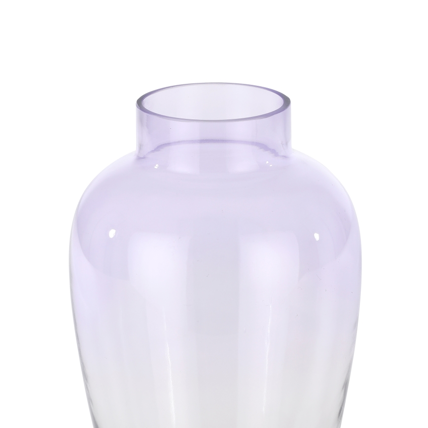 Eglo 421356 - Skleněná váza KENYASI 27x15,5 cm fialová