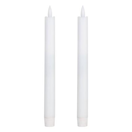 Eglo - SADA 2x LED Svíčka LED/1xAAA 24,5 cm bílá