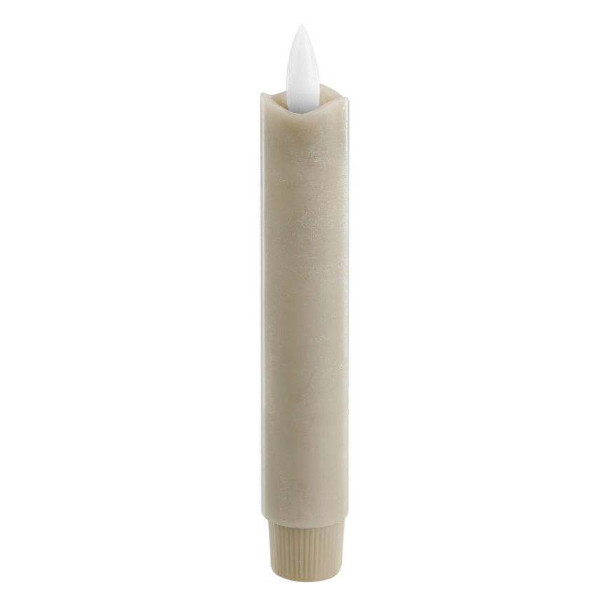 Eglo - SADA 2x LED Svíčka LED/1xAAA 15 cm béžová