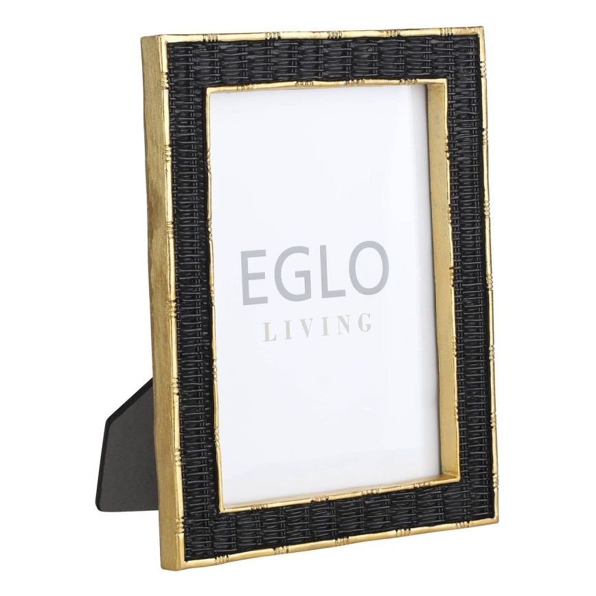Eglo - Fotorámeček 13x18 cm černá/zlatá