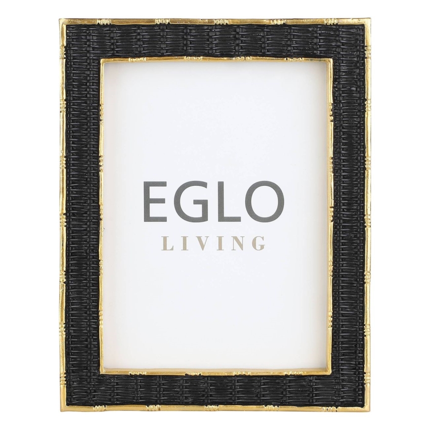 Eglo - Fotorámeček 13x18 cm černá/zlatá