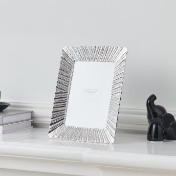 Eglo 423221 - Fotorámeček BUGRINO 13x18 cm stříbrná