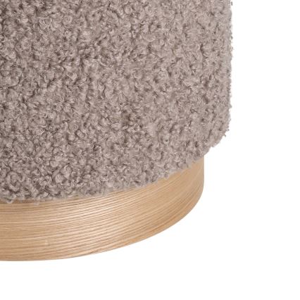 Eglo - SADA 2x Taburet pr. 31,5/38,5 cm hnědá