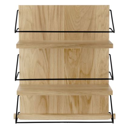 Eglo 424556 - Nástěnná police MAINTIMBATO 41x33 cm dub