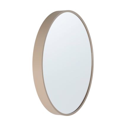 Eglo 425058 - Nástěnné zrcadlo BANI pr. 40 cm béžová