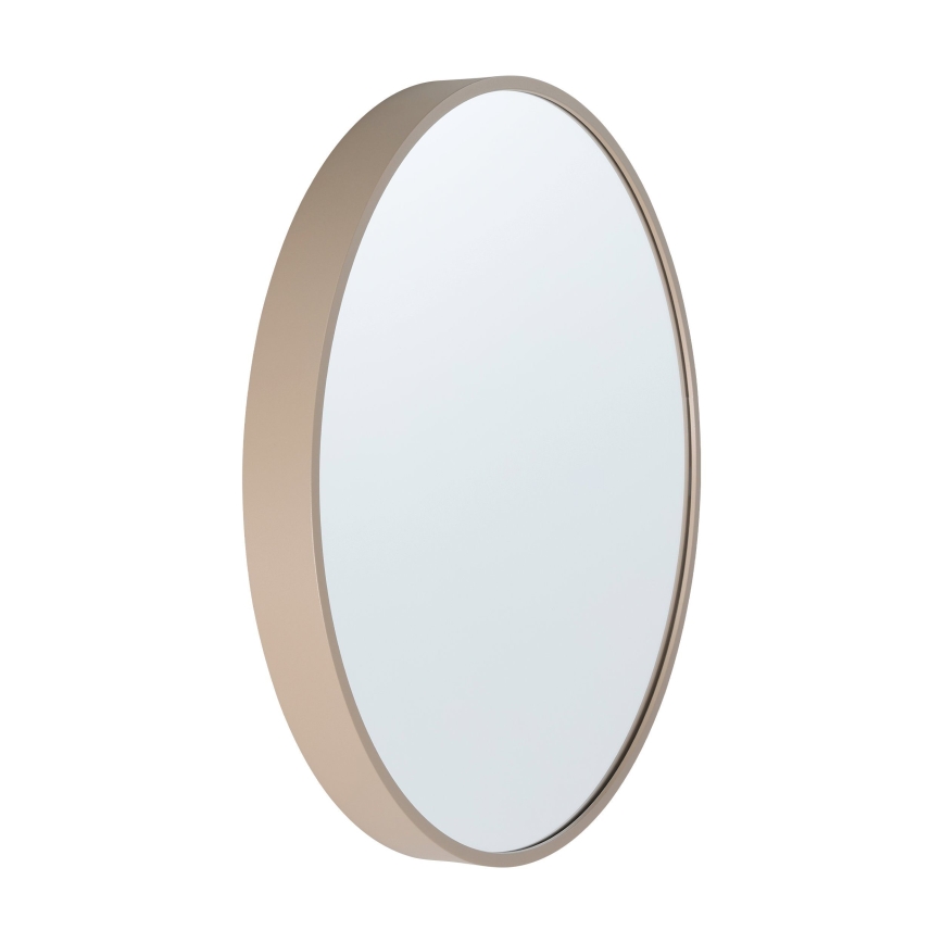 Eglo 425058 - Nástěnné zrcadlo BANI pr. 40 cm béžová