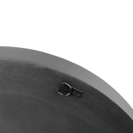 Eglo 425062 - Nástěnné zrcadlo BONTANG pr. 90 cm černá/zlatá