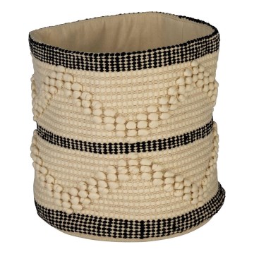 Eglo 426518 - Dekorační koš TOYAMA 25x25 cm béžová/černá