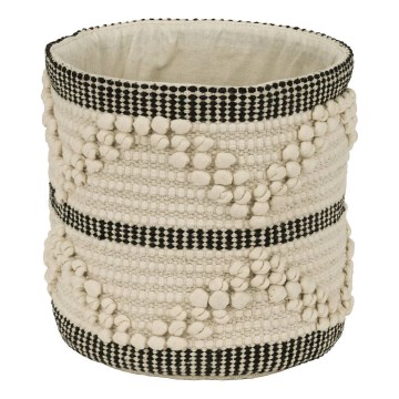 Eglo 426563 - Dekorační koš TOYAMA 20x20 cm béžová/černá