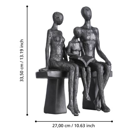 Eglo - Dekorace 33,5x27 cm pryskyřice