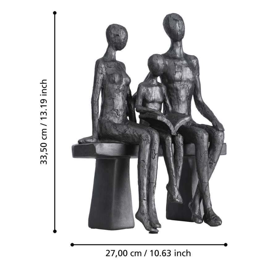 Eglo - Dekorace 33,5x27 cm pryskyřice