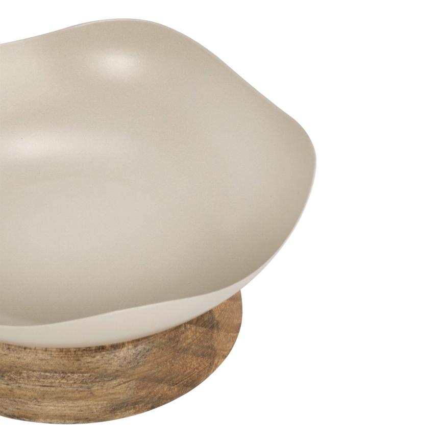 Eglo - Dekorační podnos pr. 14,5 cm béžová