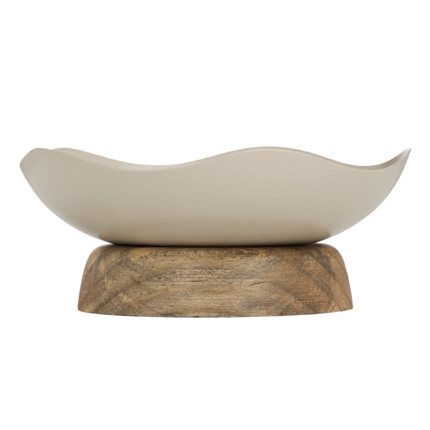Eglo - Dekorační podnos pr. 14,5 cm béžová
