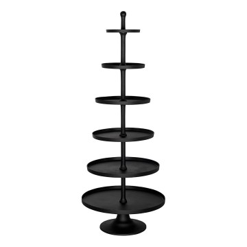 Eglo 427651 - Servírovací stojan BABIRIK 206x79 cm černá