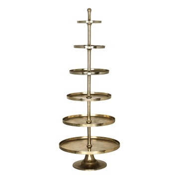 Eglo 427653 - Servírovací stojan BABIRIK 206x79 cm zlatá