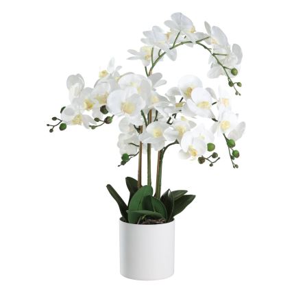 Eglo - Umělá rostlina v květináči 65x50 cm orchidej