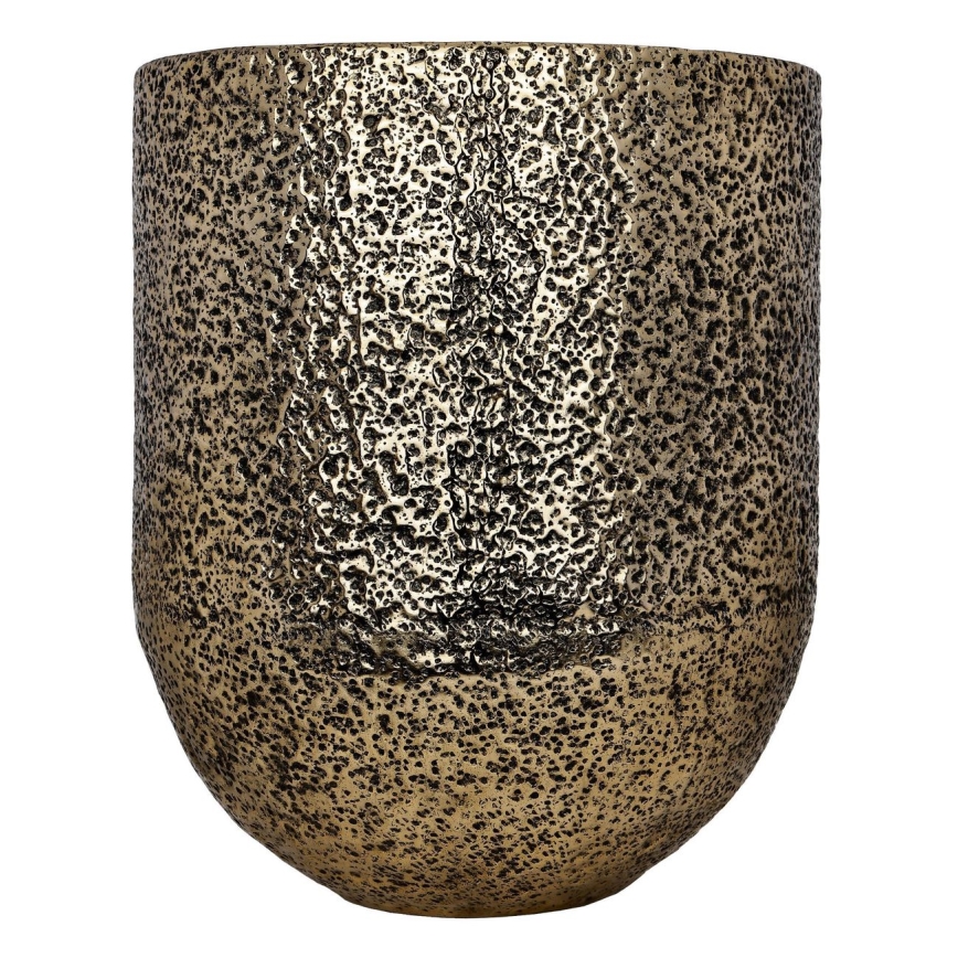 Eglo - Kovový květináč 50x42 cm zlatá