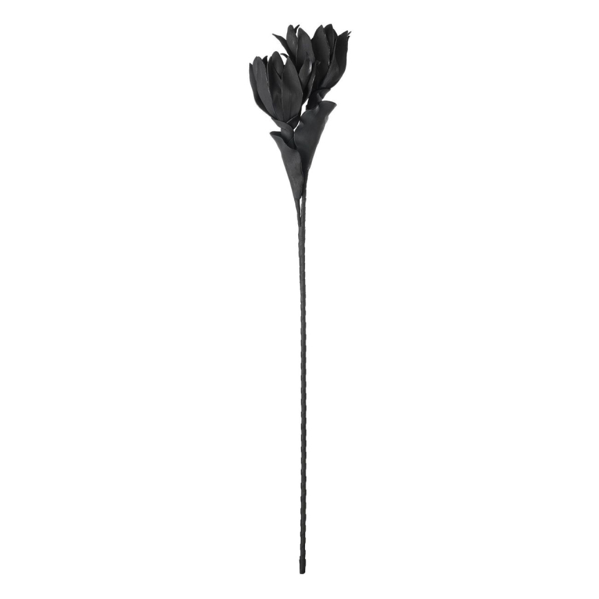 Eglo - Umělá květina 90 cm černá