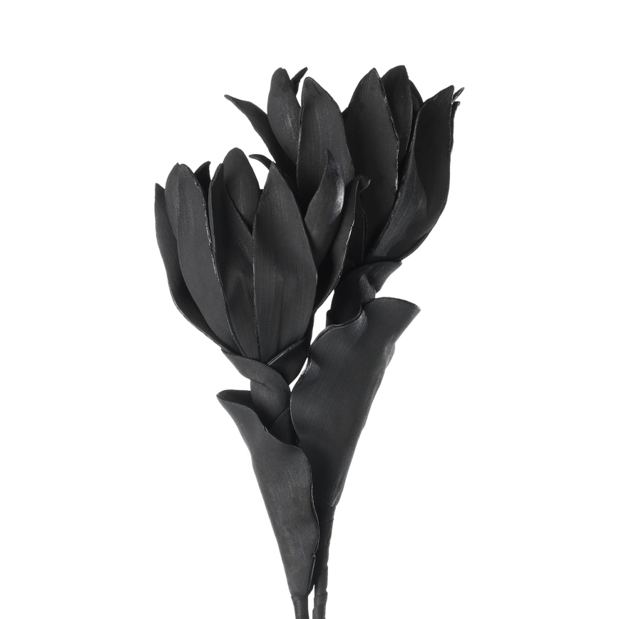 Eglo - Umělá květina 90 cm černá
