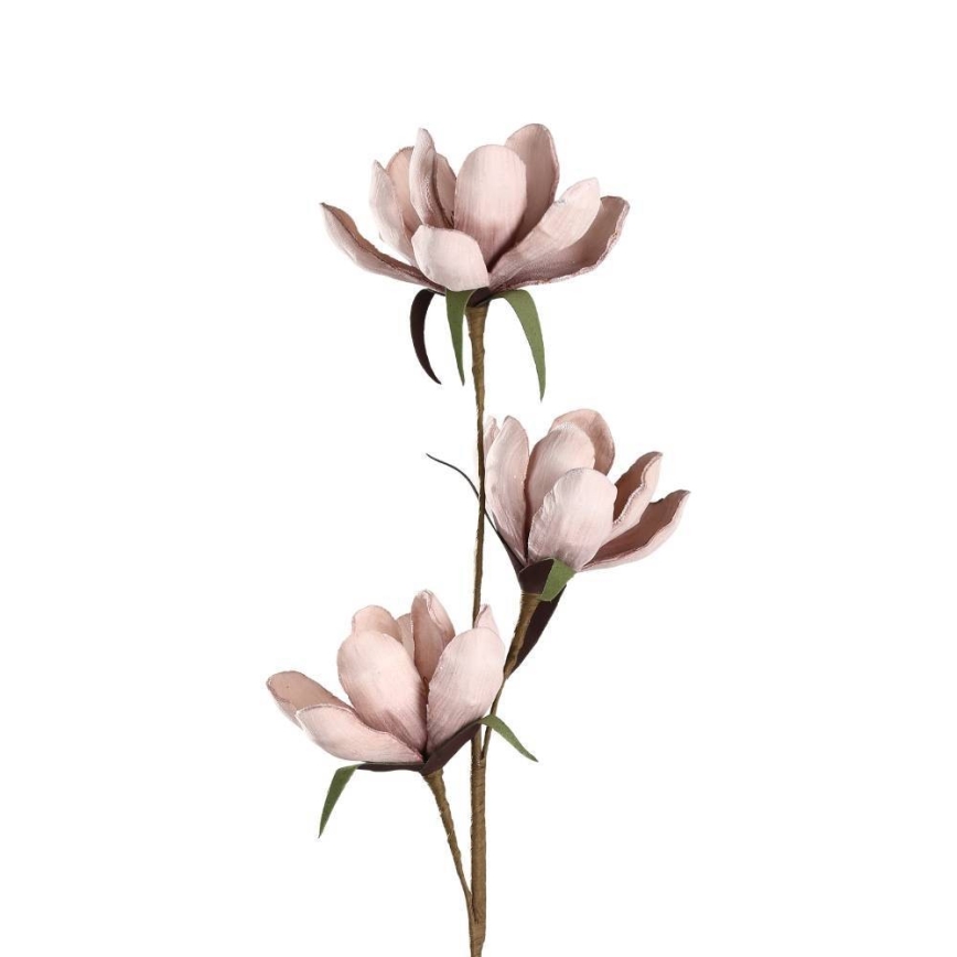 Eglo - Umělá květina 65 cm růžová
