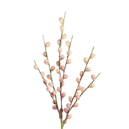 Eglo - Umělá květina 90 cm růžová