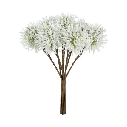 Eglo - Umělá květina 19 cm bílá