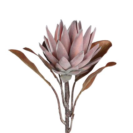 Eglo - Umělá květina 53 cm růžová