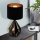 Eglo 43077 - Stolní lampa CARLTON 1xE27/60W/230V černá