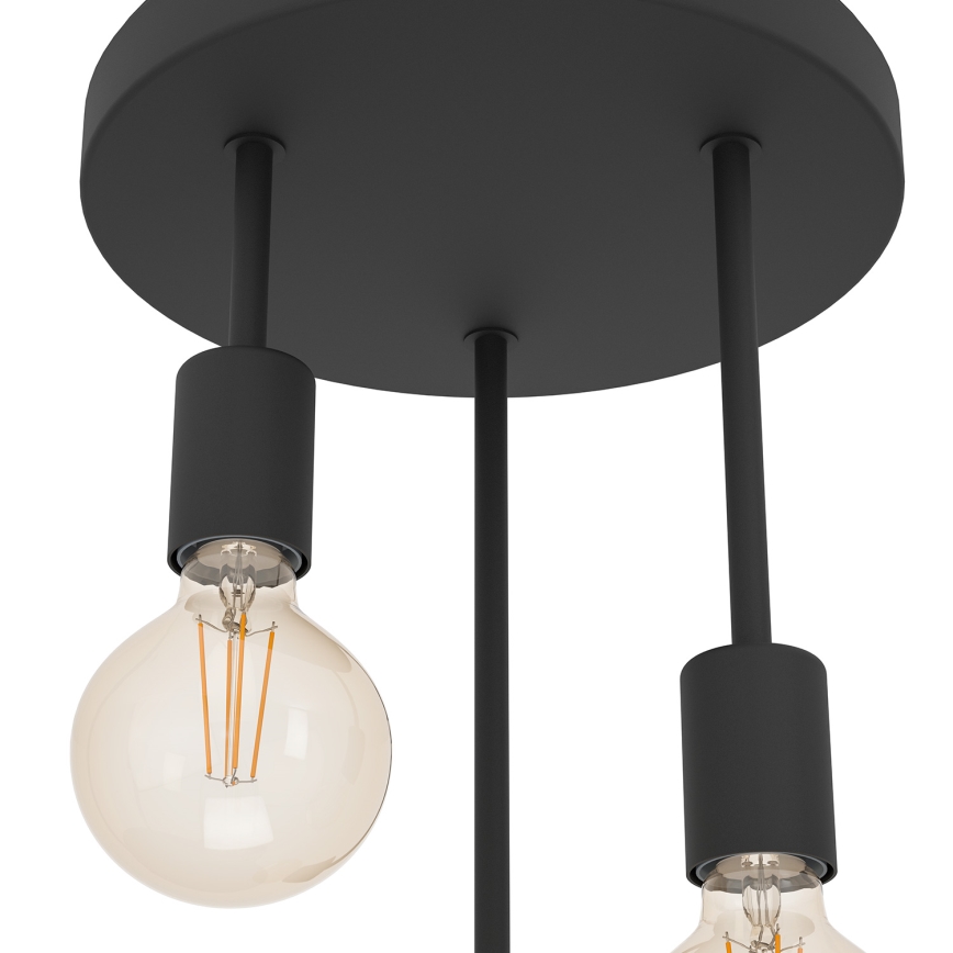 Eglo - Lustr na tyči 3xE27/60W/230V
