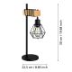 Eglo 43136 - Stolní lampa TOWNSHEND 1xE27/60W/230V basket