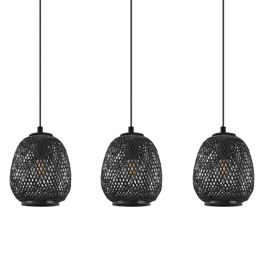 Eglo - Lustr na lanku 3xE27/40W/230V