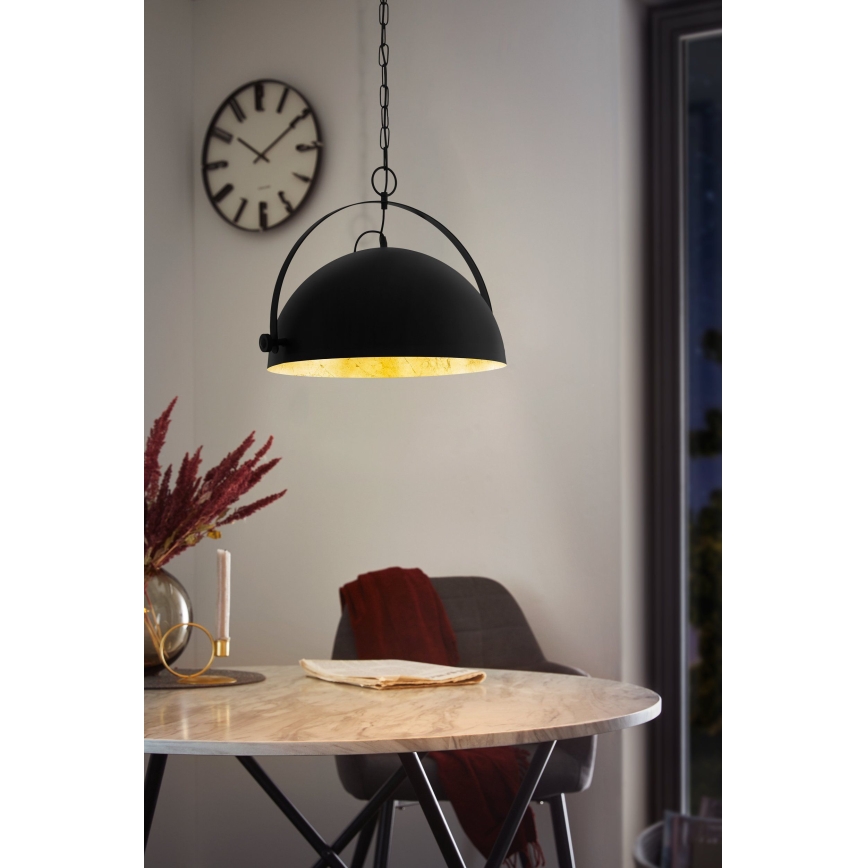 Eglo - Lustr na řetězu 1xE27/60W/230V