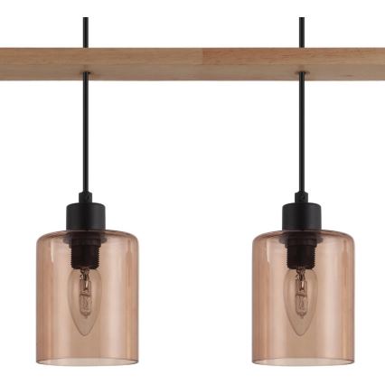 Eglo - Lustr na lanku 4xE14/40W/230V