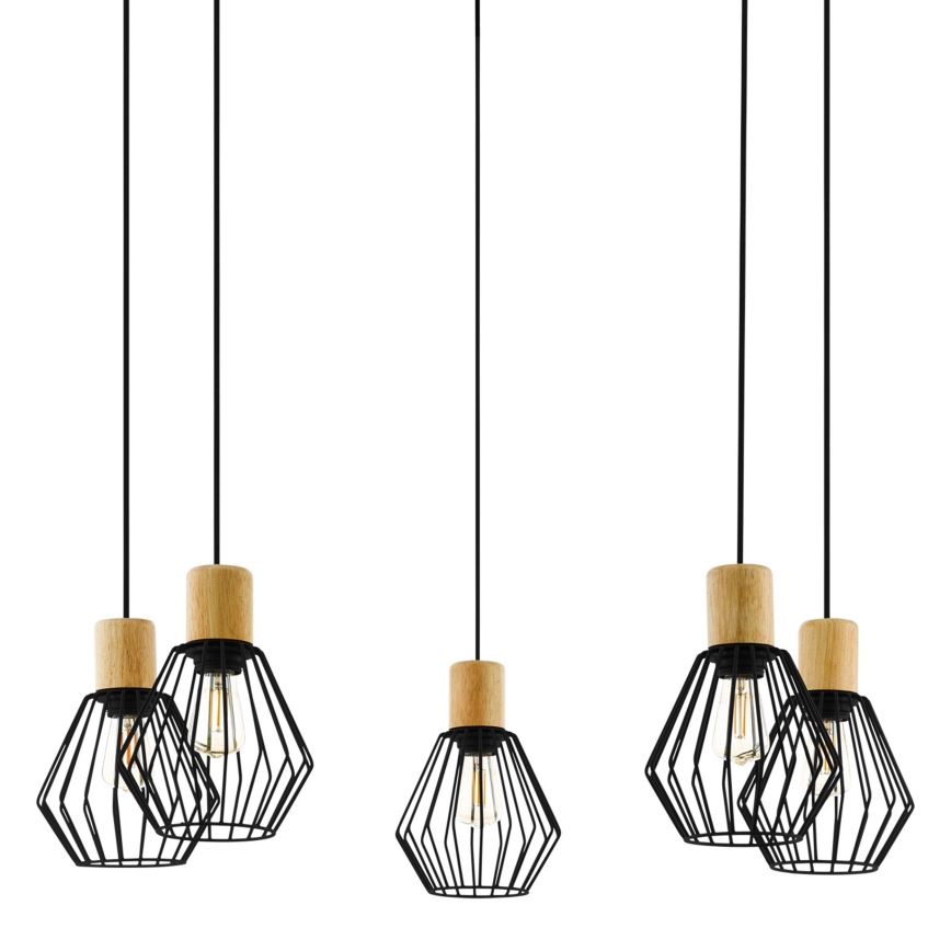 Eglo - Lustr na lanku 5xE27/60W/230V pavouk